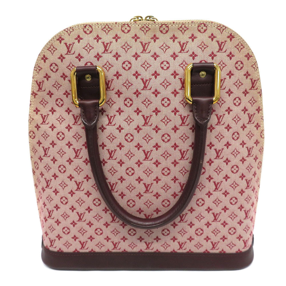 Louis Vuitton Alma O Red Red Bag Red Cherry Handbag Cerise Bordeaux